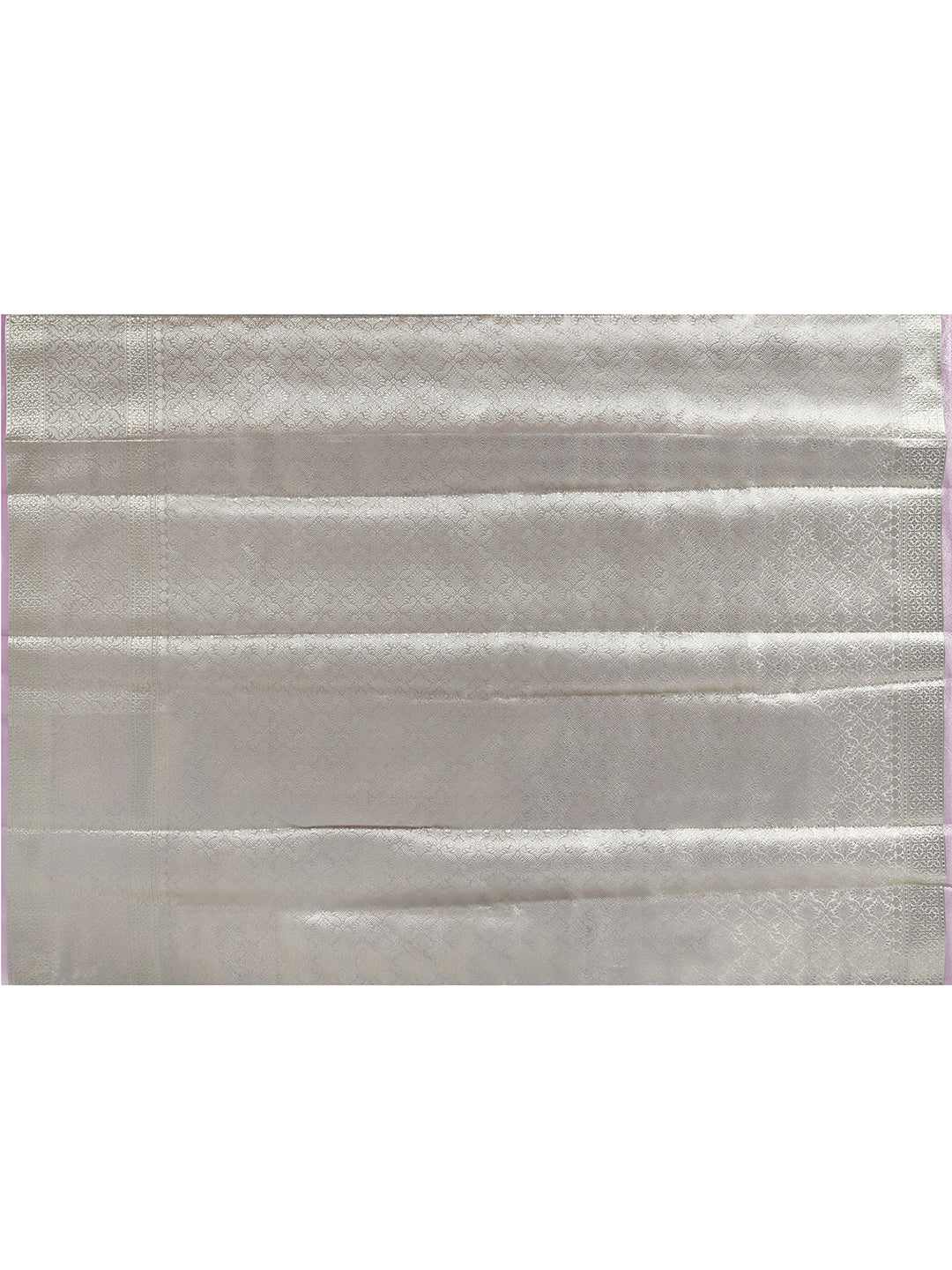 Shailputri Light Lavender Silk Saree – studio shot 1